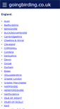 Mobile Screenshot of goingbirding.co.uk